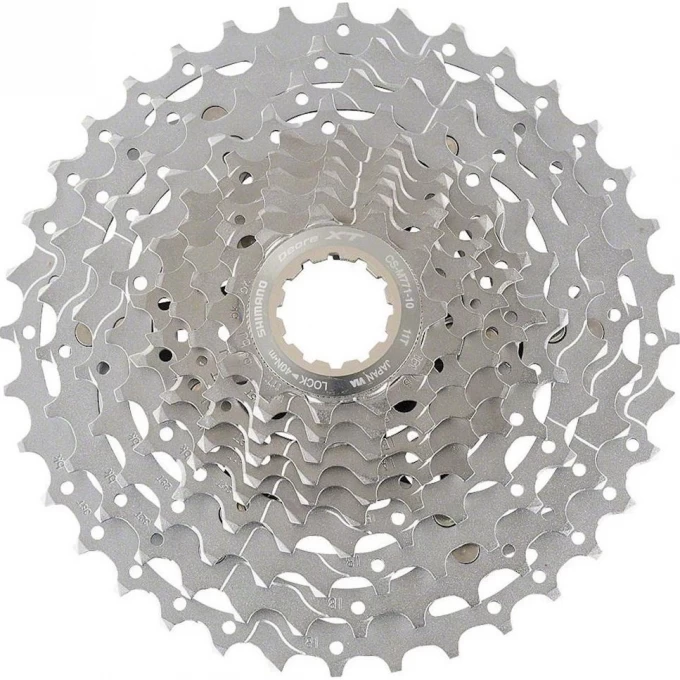 Кассета SHIMANO DEORE XT, M771, 10 скоростей, 11-34 ICSM77110134 Кассета SHIMANO DEORE XT, M771, 10 скоростей, 11-34 ICSM77110134