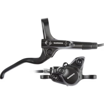 Тормоз дисковый SHIMANO MT MT201, BL(правый)/BR(задний), полимерные колодки, 1700мм, черный
