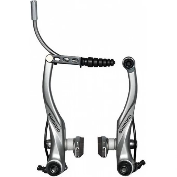 Тормоз v-br SHIMANO ALIVIO, T4010, серебро, передние колодки S70C EBRT4010FX41SSP Тормоз v-br SHIMANO ALIVIO, T4010, серебро, передние колодки S70C EBRT4010FX41SSP