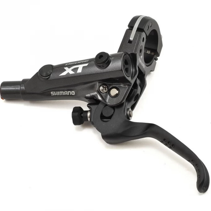 Тормозная ручка SHIMANO DEORE XT M8000, левая, для гидравлического дискового тормоза IBLM8000L Тормозная ручка SHIMANO DEORE XT M8000, левая, для гидравлического дискового тормоза IBLM8000L