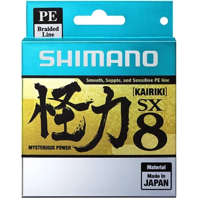 Леска плетёная SHIMANO KAIRIKI 8 PE 150 м разноцветная 0.230 мм 22.5 кг 59WPLA58R27 Леска плетёная SHIMANO KAIRIKI 8 PE 150 м разноцветная 0.230 мм 22.5 кг 59WPLA58R27