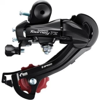 Переключатель задний SHIMANO TOURNEY, TZ500, GS, 6 скоростей, крепление на петух
