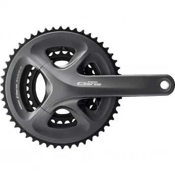 Система SHIMANO CLARIS, R2030, 170 мм, интегрированный вал, 8 скоростей, 50/39/30T