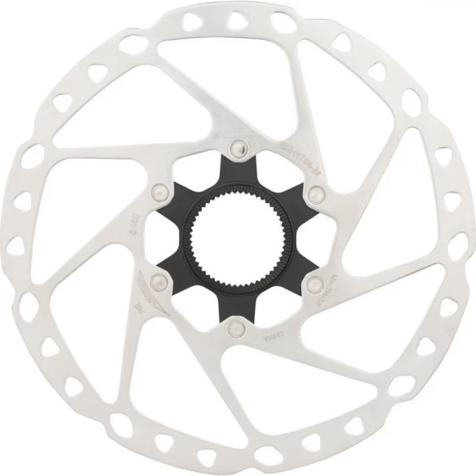 Тормозной диск SHIMANO RT64, 160мм, C.LOCK, с стопорным кольцом внешние шлицы ESMRT64SEC Тормозной диск SHIMANO RT64, 160мм, C.LOCK, с стопорным кольцом внешние шлицы ESMRT64SEC