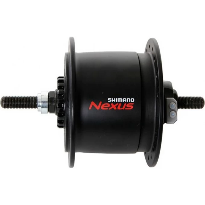 Втулка SHIMANO C6000, динамо, 36 отверстия, 6V-2.4W, под роллер, под гайки, черный, EDHC60002RDNL Втулка SHIMANO C6000, динамо, 36 отверстия, 6V-2.4W, под роллер, под гайки, черный, EDHC60002RDNL